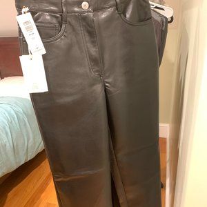 Wilfred Melina Black Vegan Leather Pants